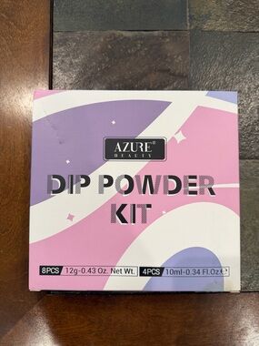 Azure Beauty Dip Powder Kit - Pink & Lavender - Never Used!